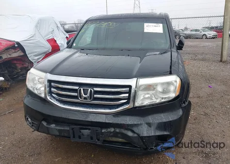 2014 Honda Pilot Ex-L from USA, damaged, VIN 5FNYF4H56EB051195